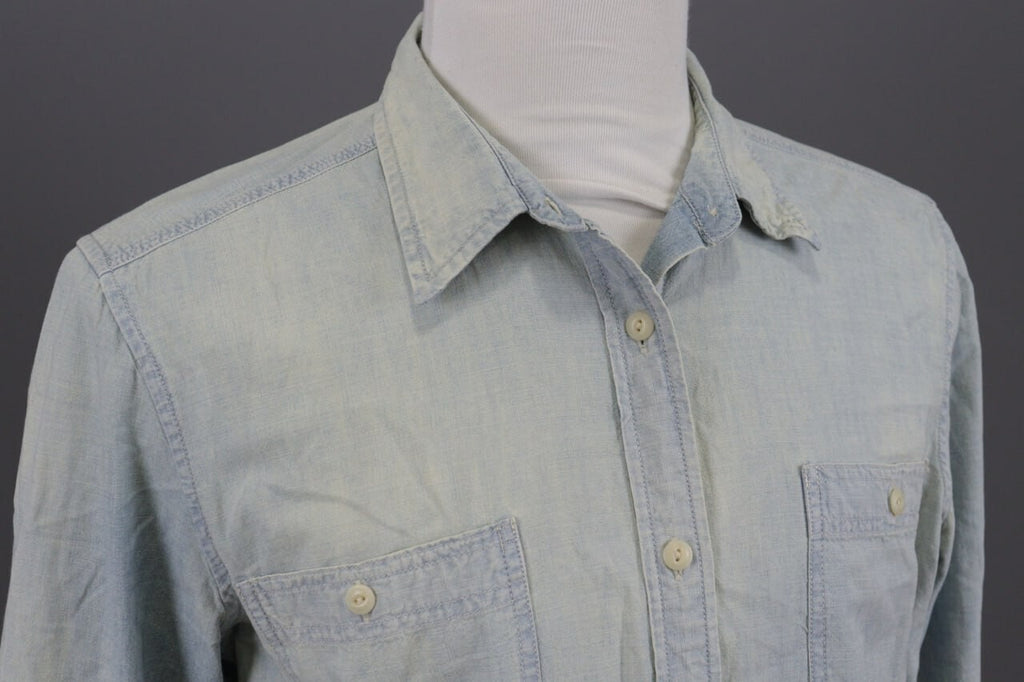 Denim & Supply Ralph Lauren Blue Long Sleeve Denim Over Shirt XL – Men's