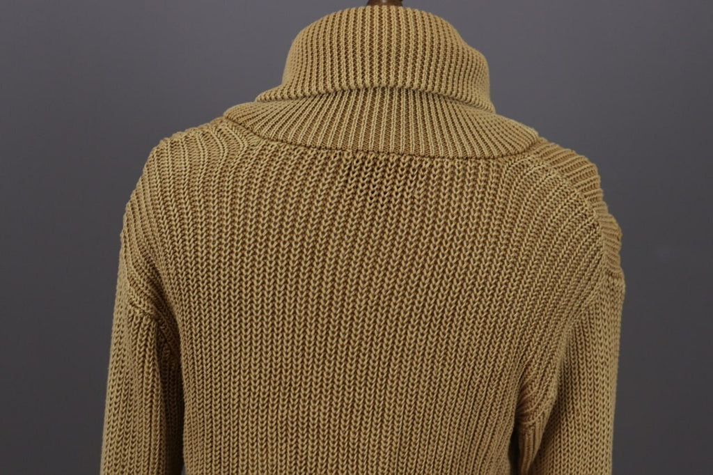 Polo Jeans Company Ralph Lauren Brown Open Knit Cardigan Jacket – Size S