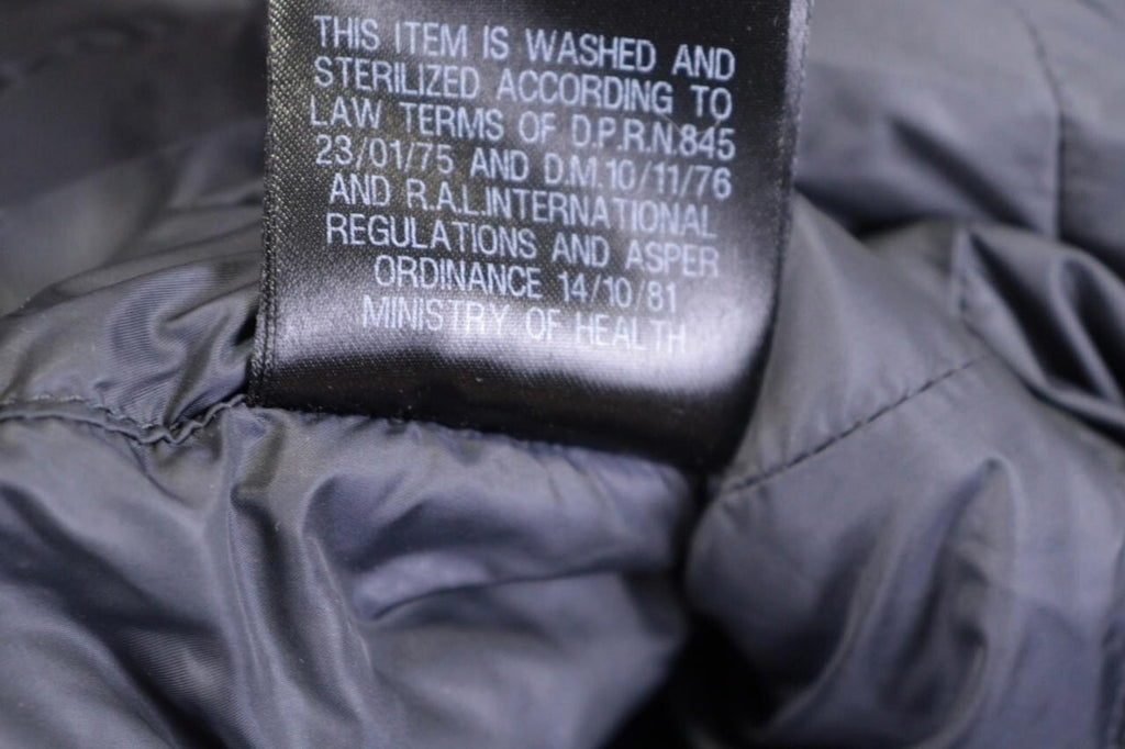 PEUTEREY Gray Padded Full Zip Quilted Goose Down Jacket – Size 50