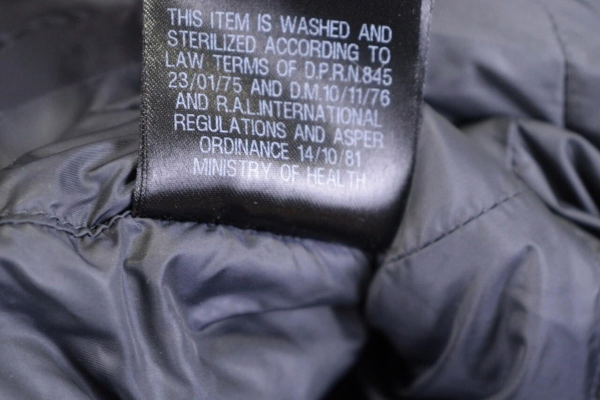 PEUTEREY Gray Padded Full Zip Quilted Goose Down Jacket – Size 50