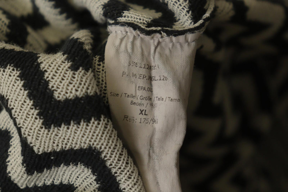 WEEKEND MAX MARA Multi Striped Knitted Long Sleeve Round Neck Sweater – Size XL