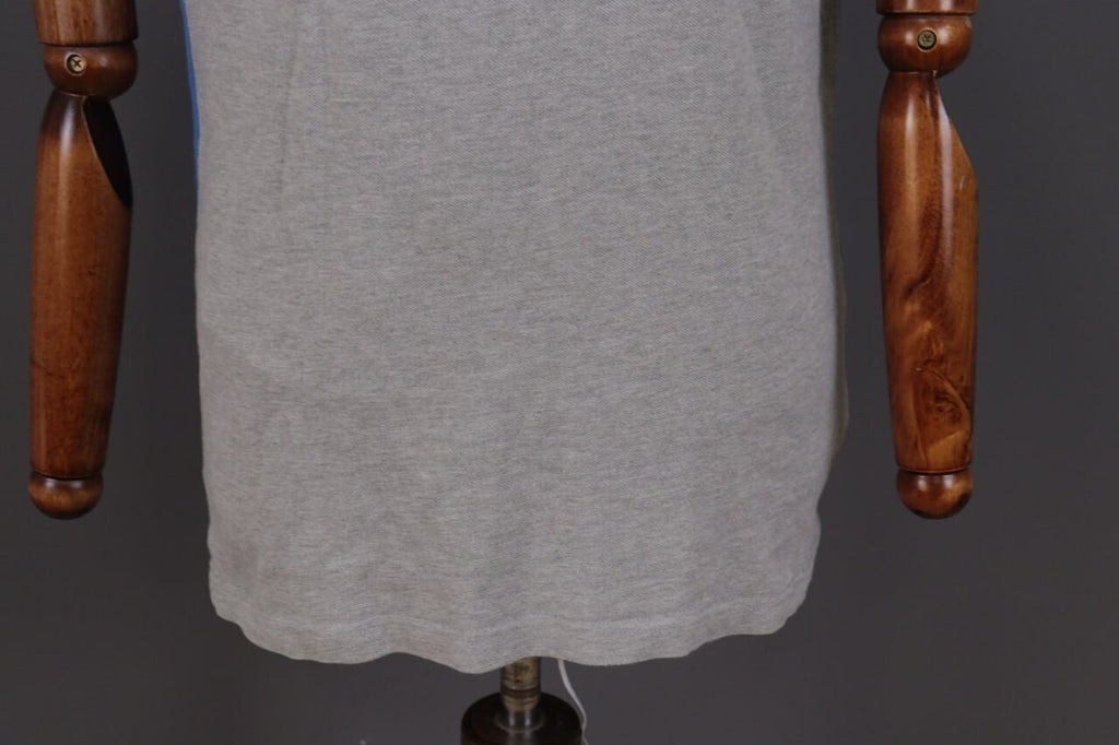 Hackett London Classic Fit GB Gray Summer #3 Short Sleeve Polo Shirt – Size M – Used