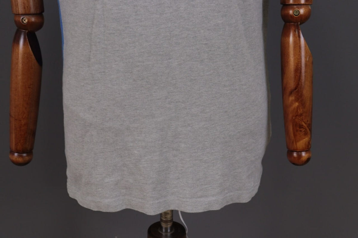 Hackett London Classic Fit GB Gray Summer #3 Short Sleeve Polo Shirt – Size M – Used
