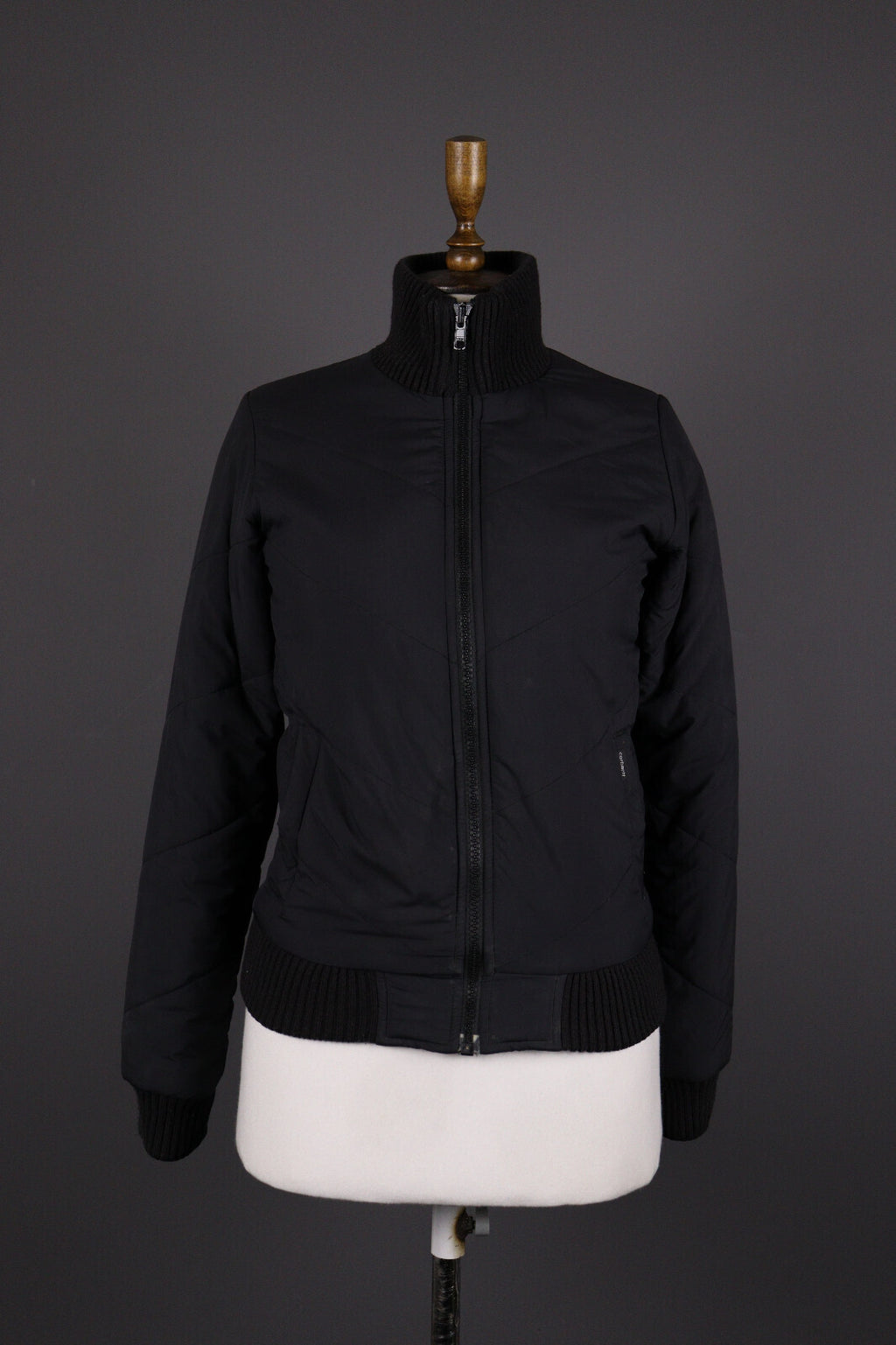 Carhartt Black Women's Full Zip W'irie Jacket – Size XS