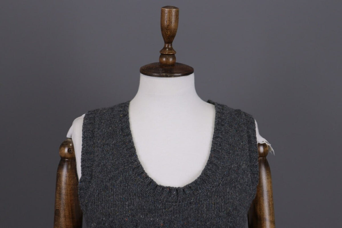 Margaret Howell MHL Japan Gray Knitted Wool Vest – Size 2 / S