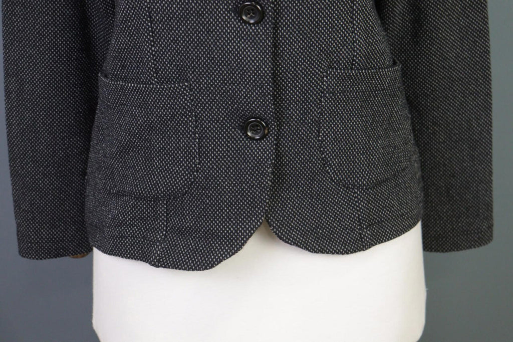 TRANSIT PAR SUCH Gray Designer Wool Business Blazer Jacket – Size 3