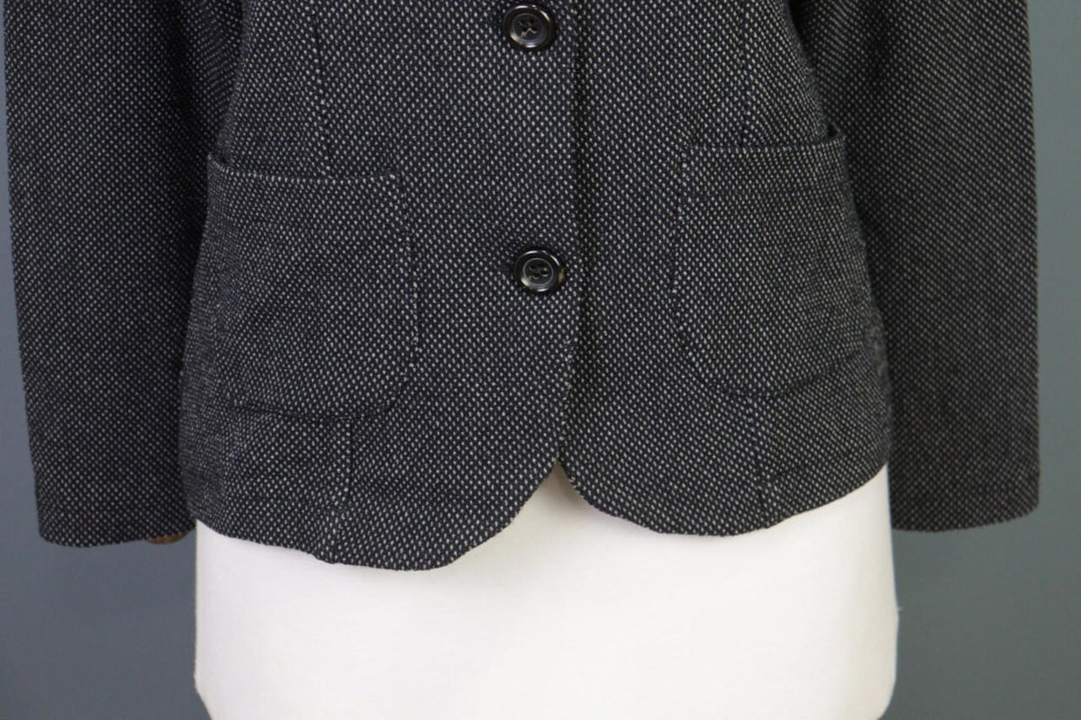 TRANSIT PAR SUCH Gray Designer Wool Business Blazer Jacket – Size 3