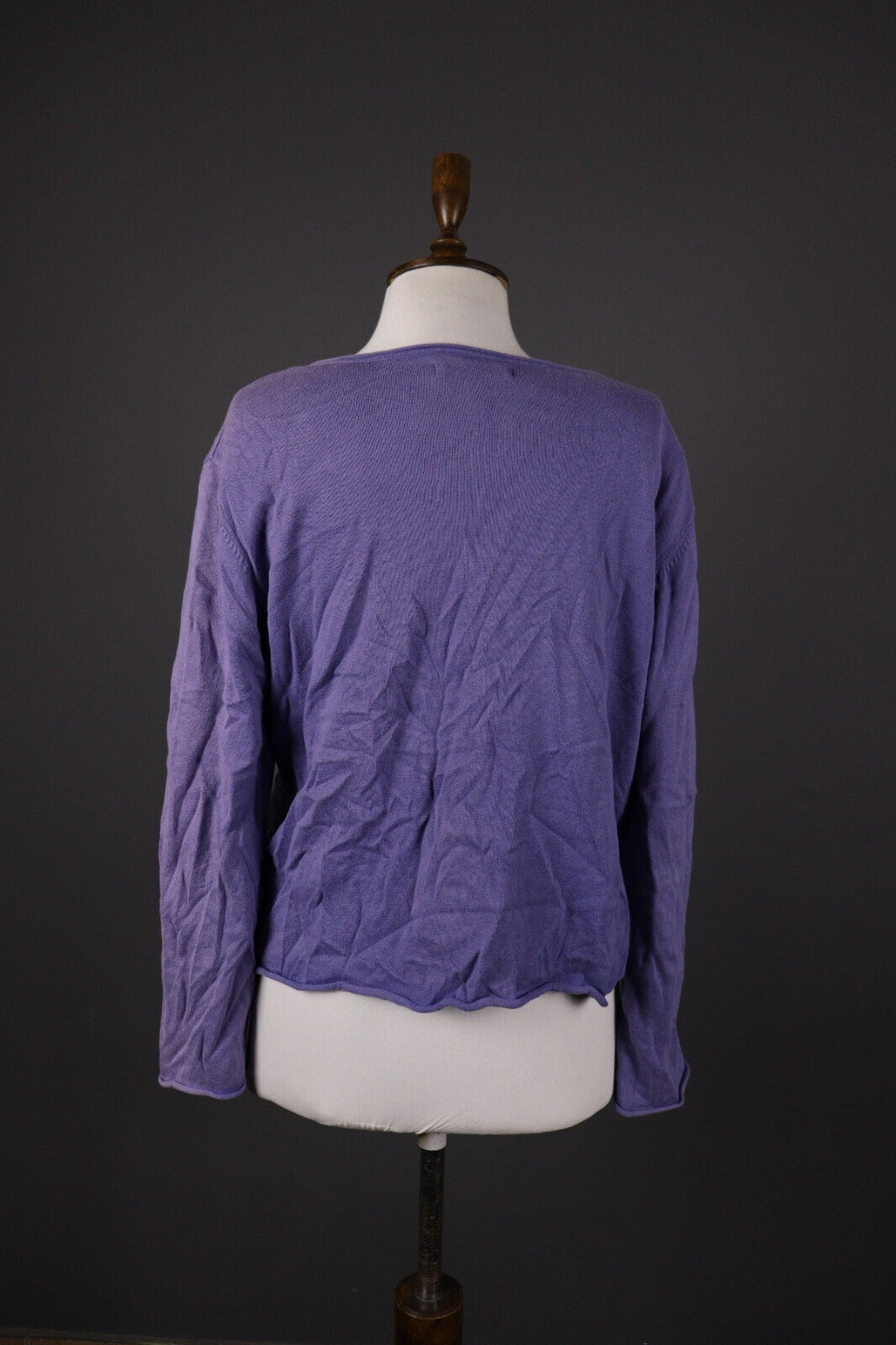 Gudrun Sjoden Blue Knit Cardigan Sweater – Size L