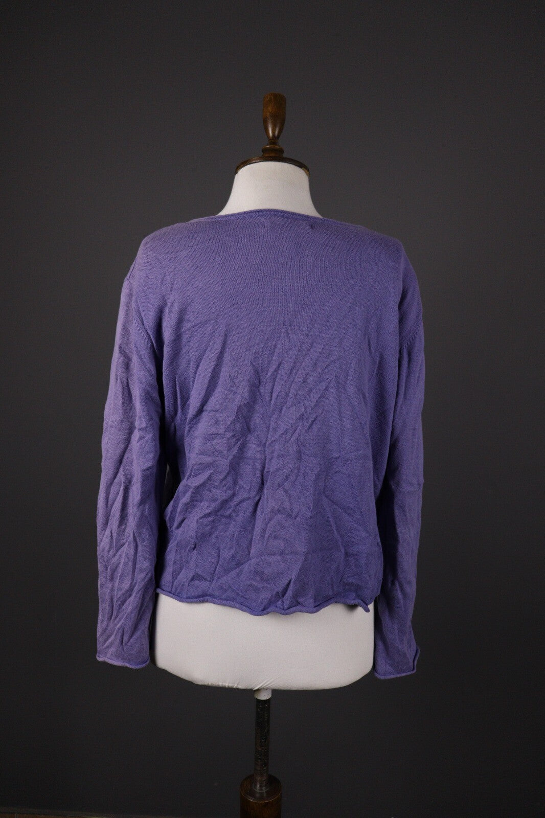 Gudrun Sjoden Blue Knit Cardigan Sweater – Size L