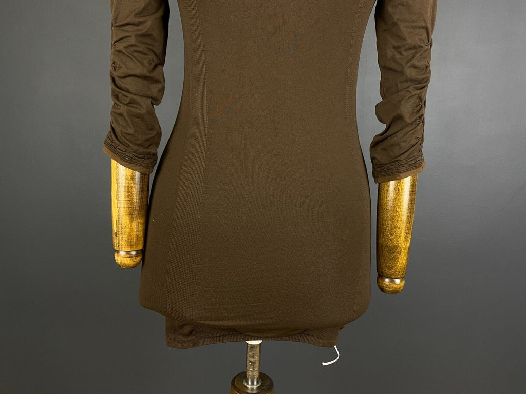 High Use Claire Campbell Brown Summer Bodycon Tunic Dress – Size M