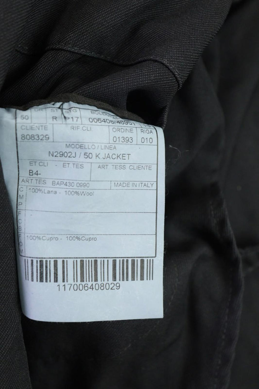 BOGLIOLI Black Wool Formal Notch Lapel Single Breasted Blazer K Jacket – Size 50