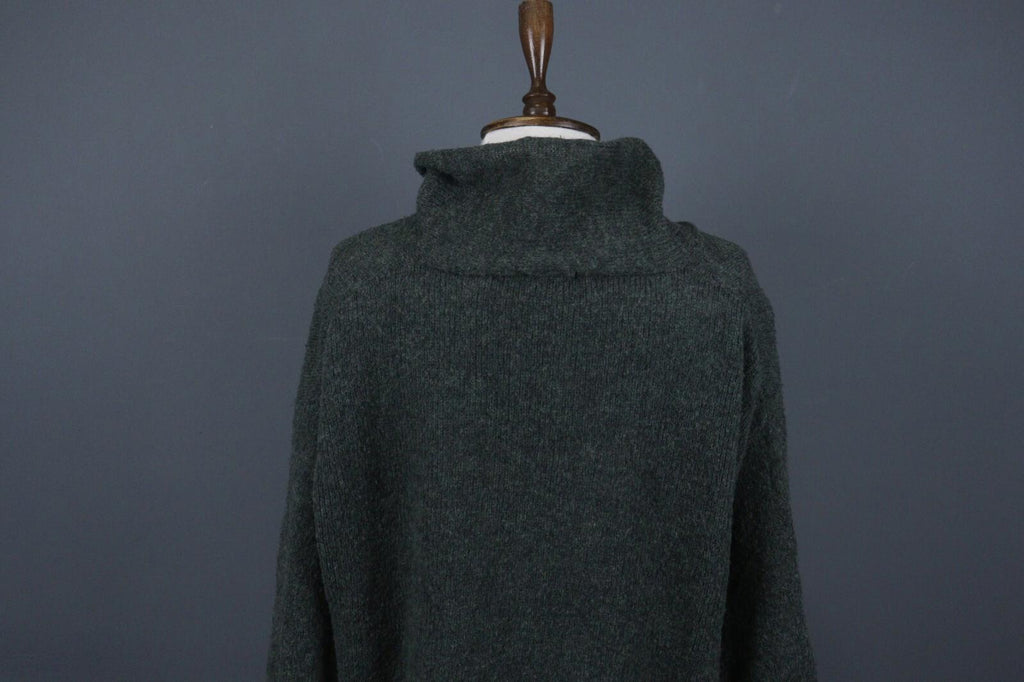 GRIZAS Gray Knit Lagenlook Designer Pullover Sweater – Size L
