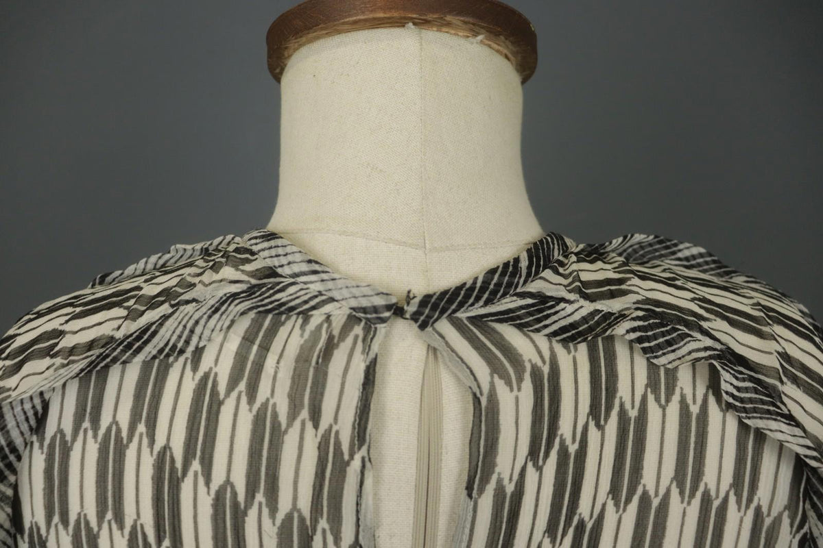 Isabel Marant Etolie Multi Geometric Short Sleeve Round Neck Shift Dress – Size 40