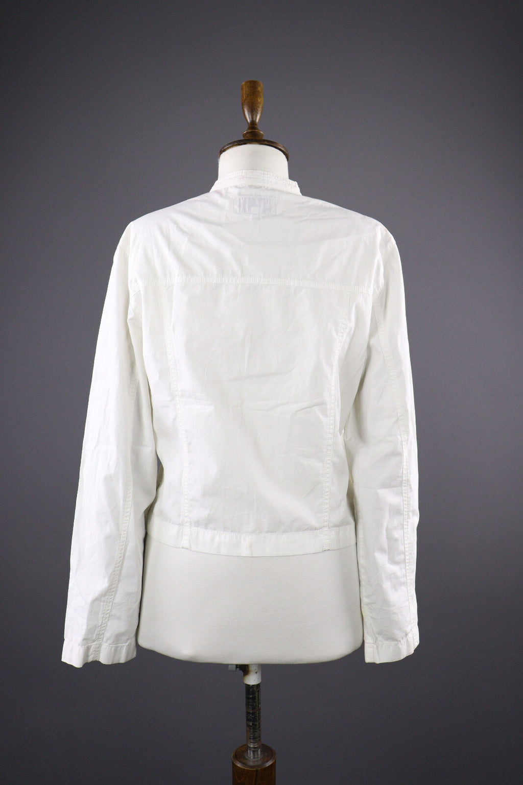 Armani Jeans Cropped Full Zip Bomber Jacket – Women's USA 10