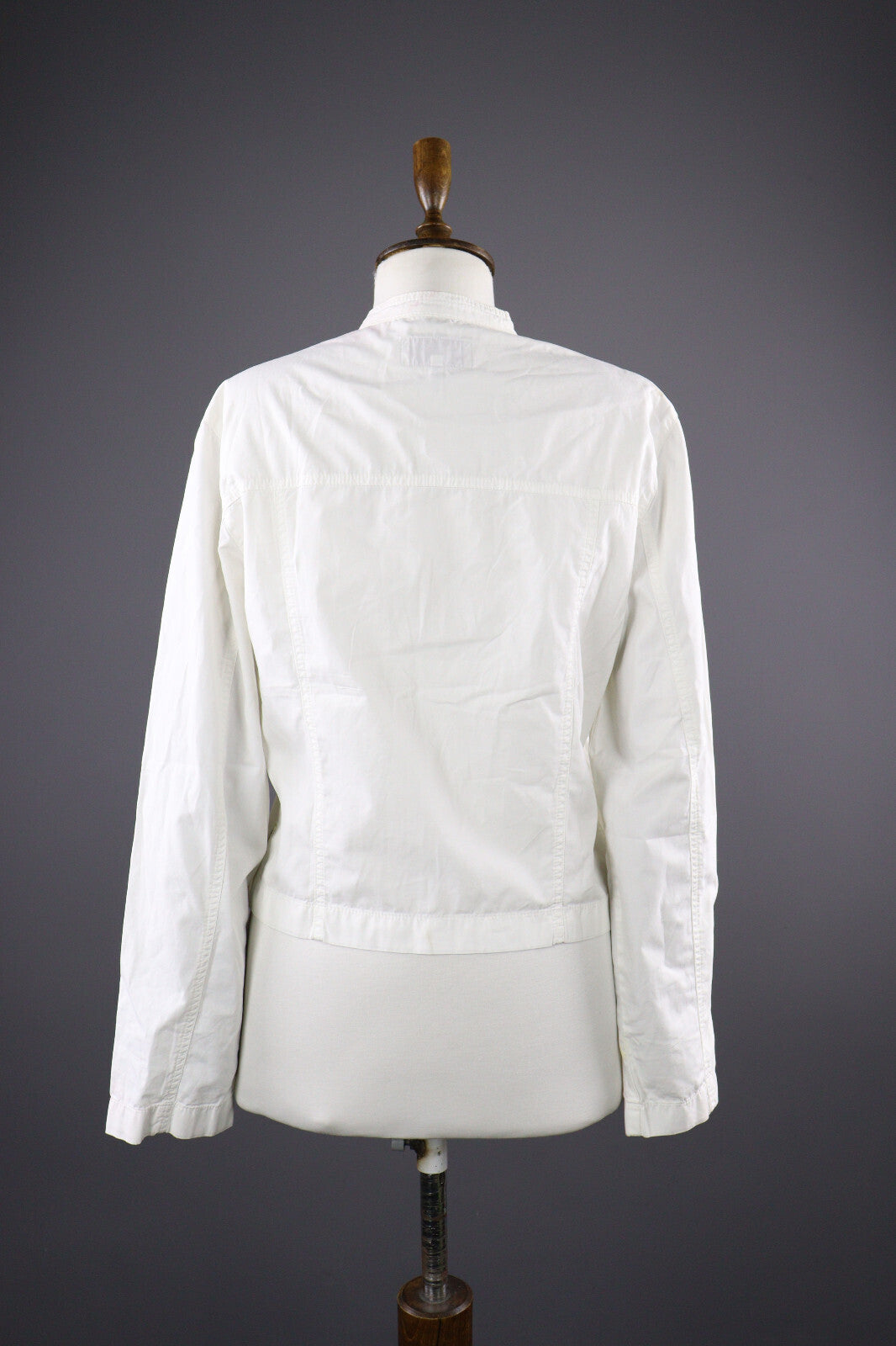Armani Jeans Cropped Full Zip Bomber Jacket – Women's USA 10