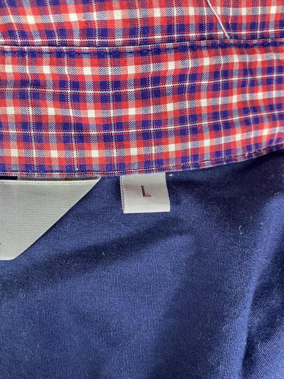 Carhartt WIP Multicolor Check Short Sleeve Button Up Shirt – Size L