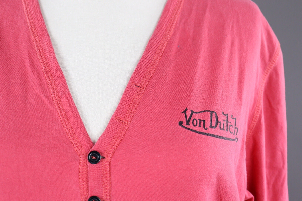 Von Dutch Summer Open Front Cardigan Sweater – Women's L