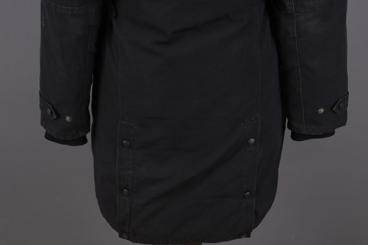 Canada Goose Black Multipockets Fur Down Cargo Hooded Jacket – Size S