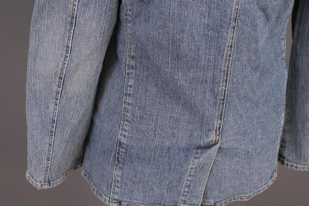 Vintage 90s W&L.T Walter Van Beirendonck Denim Jacket 38