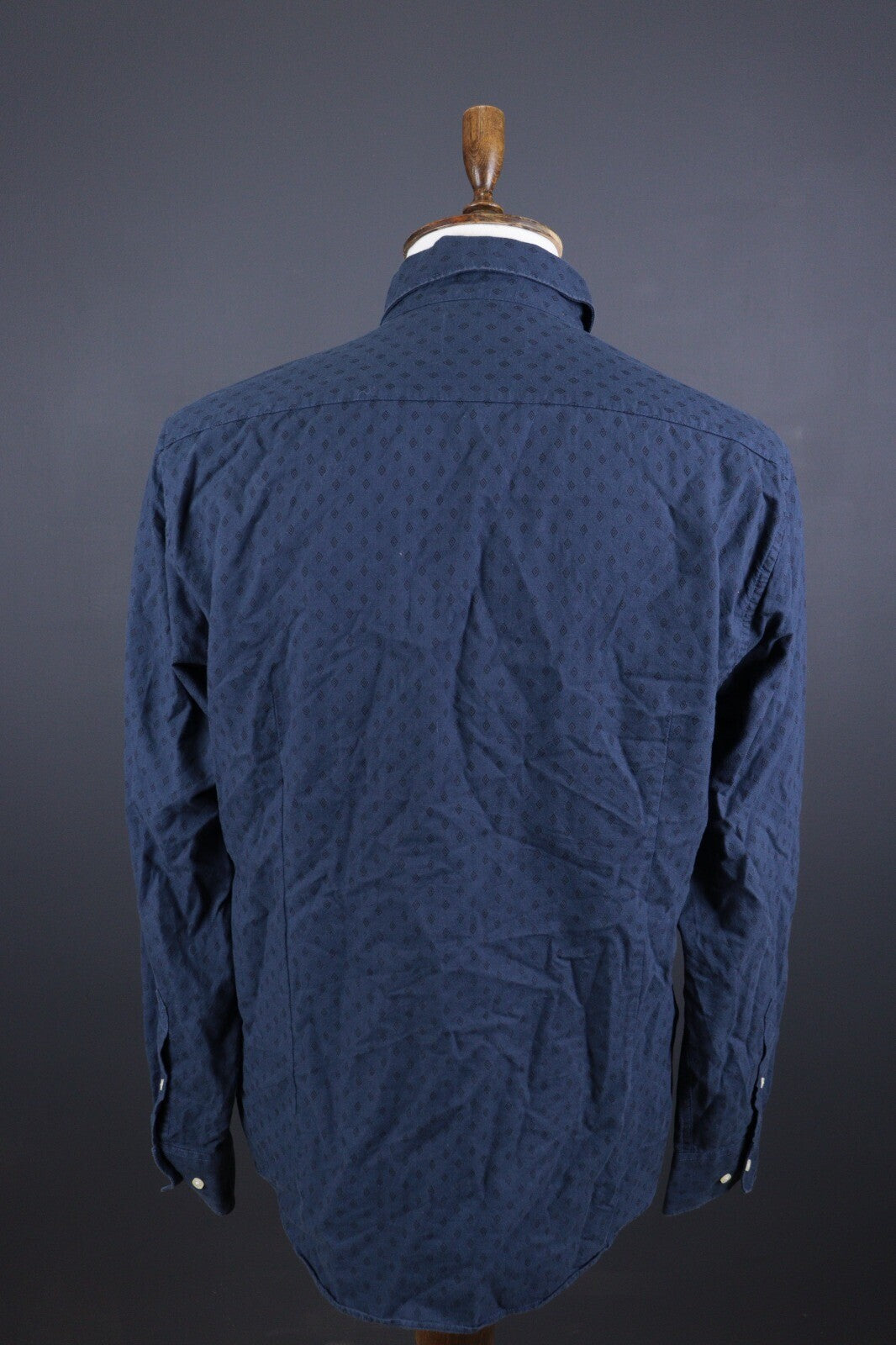 Barbour Tailored Fit Blue Long Sleeve Button Down Shirt – Size EUR XL / USA L