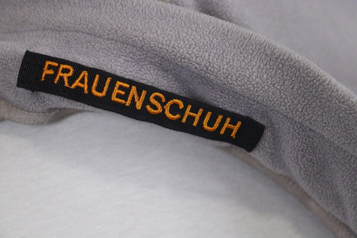 FRAUENSCHUH Gray Mock Neck Zipper Long Sleeve Zip Pockets Fleece Jacket – Size L