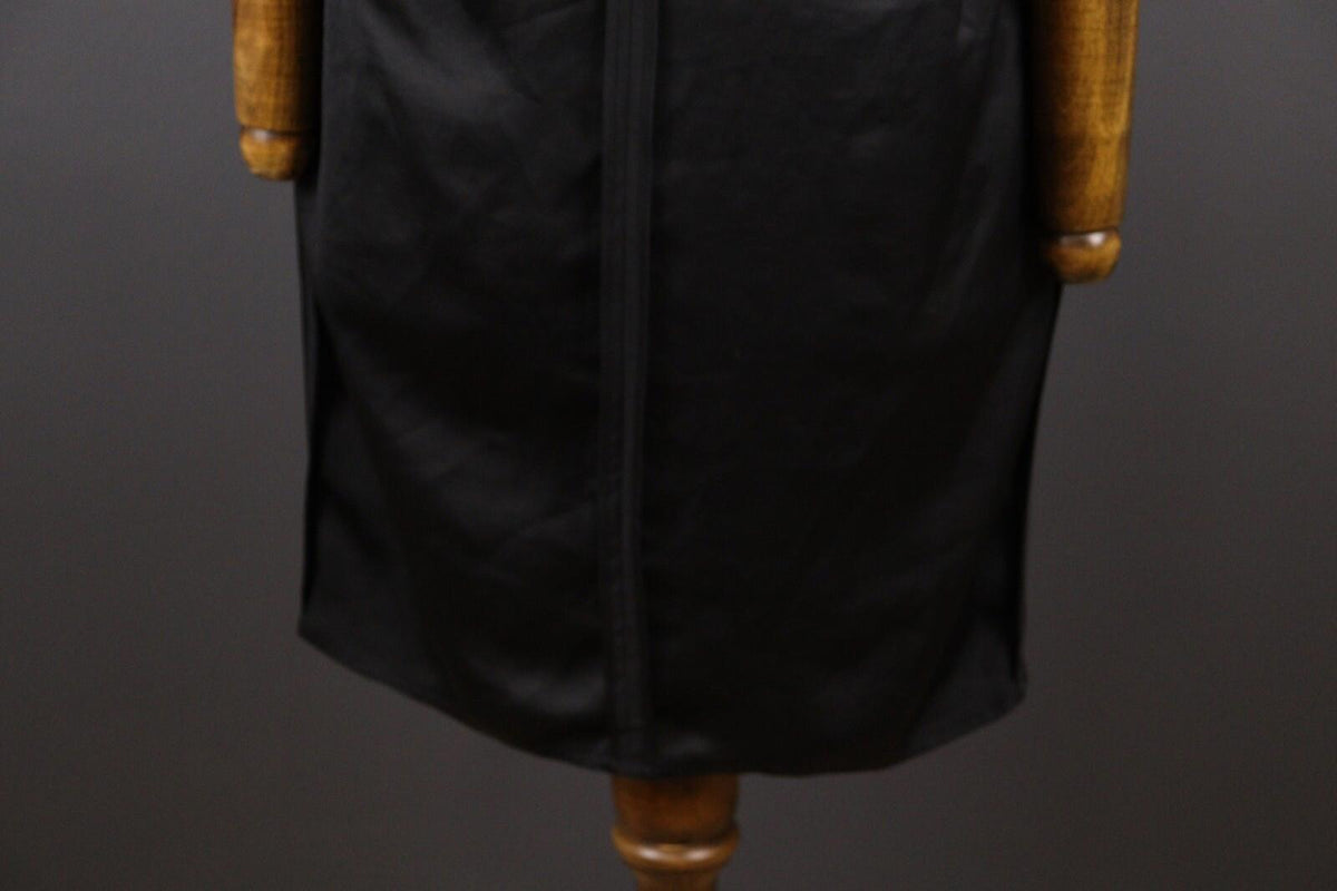 ACNE Black Party Cocktail Black Midi Tank Dress – Size 38