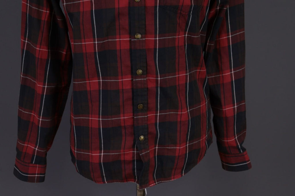 Härkila of Scandinavia Plaid Wool Check Long Sleeve Wool Overshirt Shirt – Size M – Used