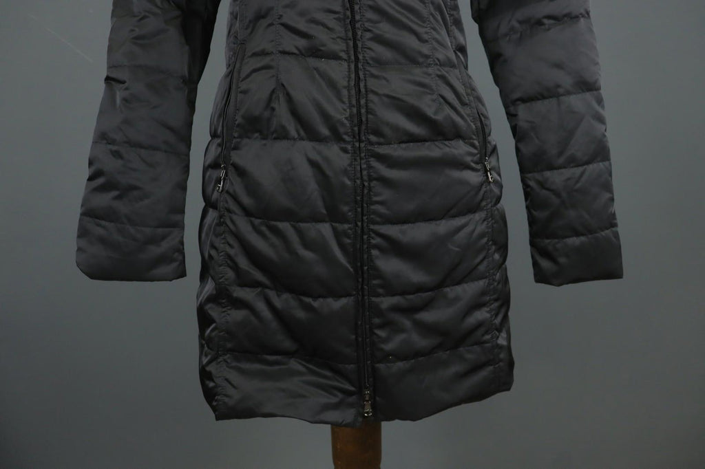 MARELLA Sport Warm Me Up Black Hooded Long Sleeve Full Zip Puffer Jacket – Size 36