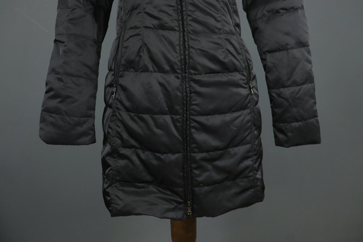 MARELLA Sport Warm Me Up Black Hooded Long Sleeve Full Zip Puffer Jacket – Size 36