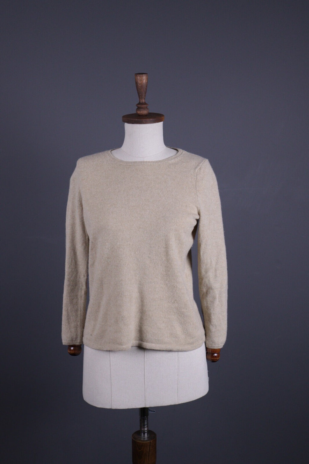 J. Crew Beige Knit 100% Italian Cashmere Soft Sweater – Size XXS