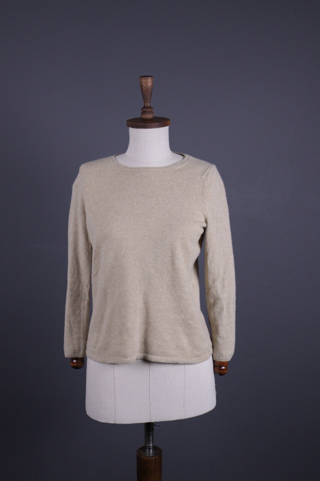 J. Crew Beige Knit 100% Italian Cashmere Soft Sweater – Size XXS