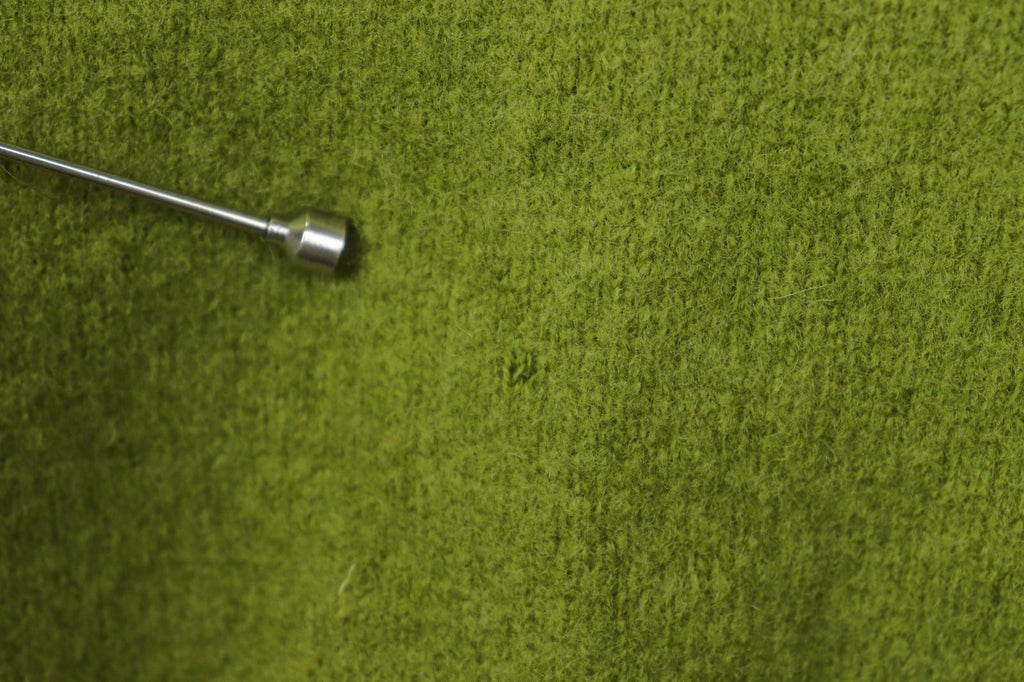 GUDRUN SJODEN Green 100% Wool Tight Knitted Crew Neck Pullover Sweater – Size L