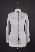 Paul & Shark Yachting Stretch White Stripe Long Sleeve Blouse Shirt – Size 40