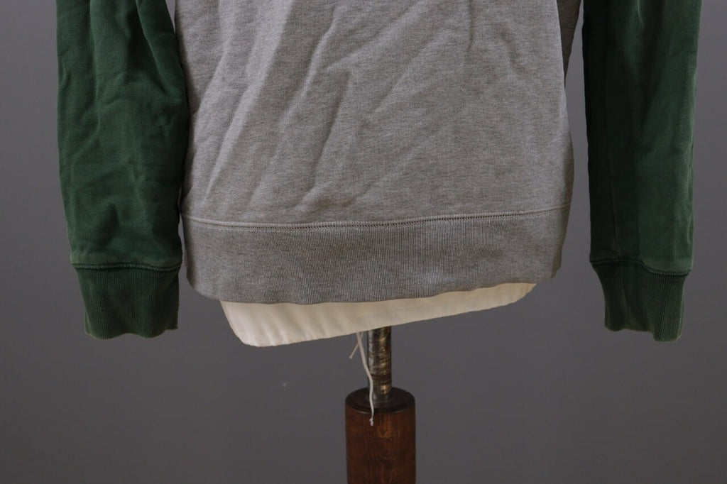 Carhartt Holbrook BI-Color Sweatshirt Gray/Green Sweater – Size M