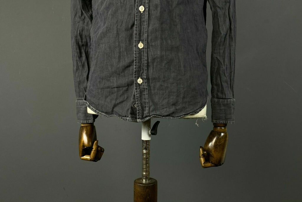 Carhartt L/S Wing Shirt Grey Double Pocket Long Sleeve Shirt – Men's M