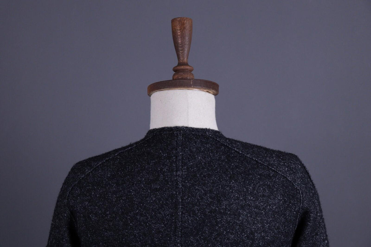 ISABEL MARANT ETOILE Gray Wool Drape Tweed Blazer Jacket – Size 40 / S