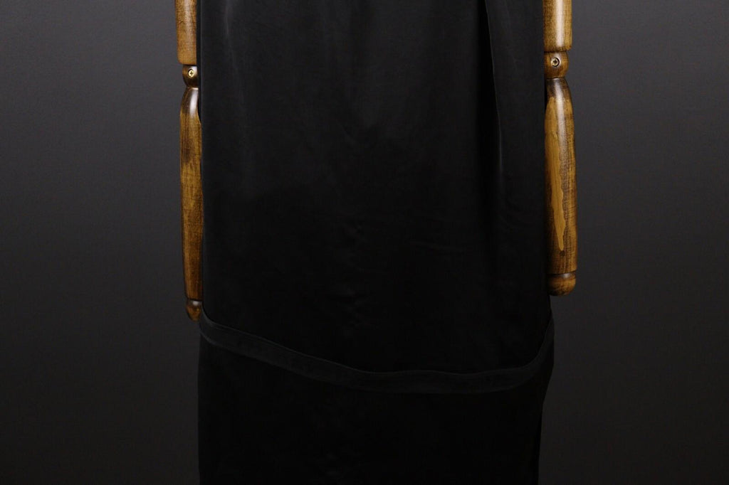 ACNE Black Party Cocktail Black Midi Tank Dress – Size 38