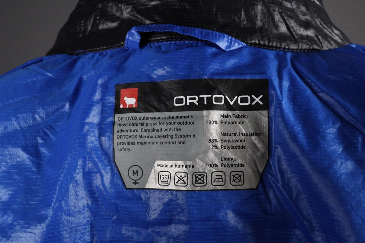 ORTOVOX Swisswool Inside Blue Hiking Overshirt Jacket – Size M