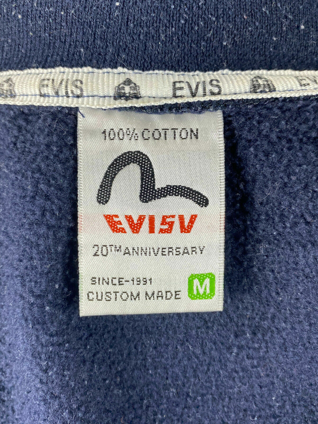 Evisu Limited Custom Made Blue Snap Baseball Jacket – Women's M