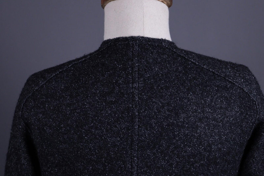 ISABEL MARANT ETOILE Gray Wool Drape Tweed Blazer Jacket – Size 40 / S