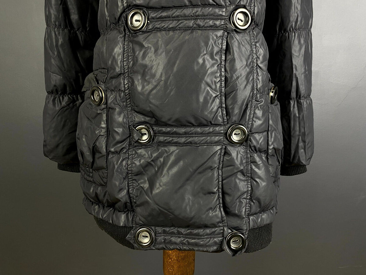 Adidas Stella McCartnhey Full Zip Hooded Parka Paded Coat Parka – Size 34