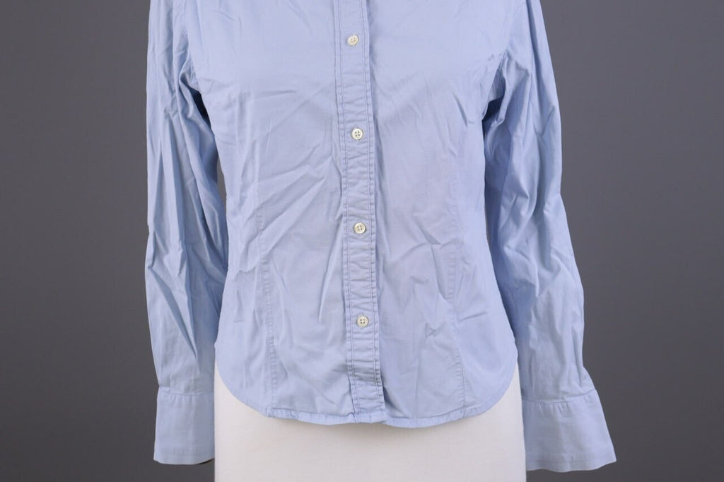 La Martina Buenos Aires Blue Button Down Long Sleeve Blouse Shirt – Size XL