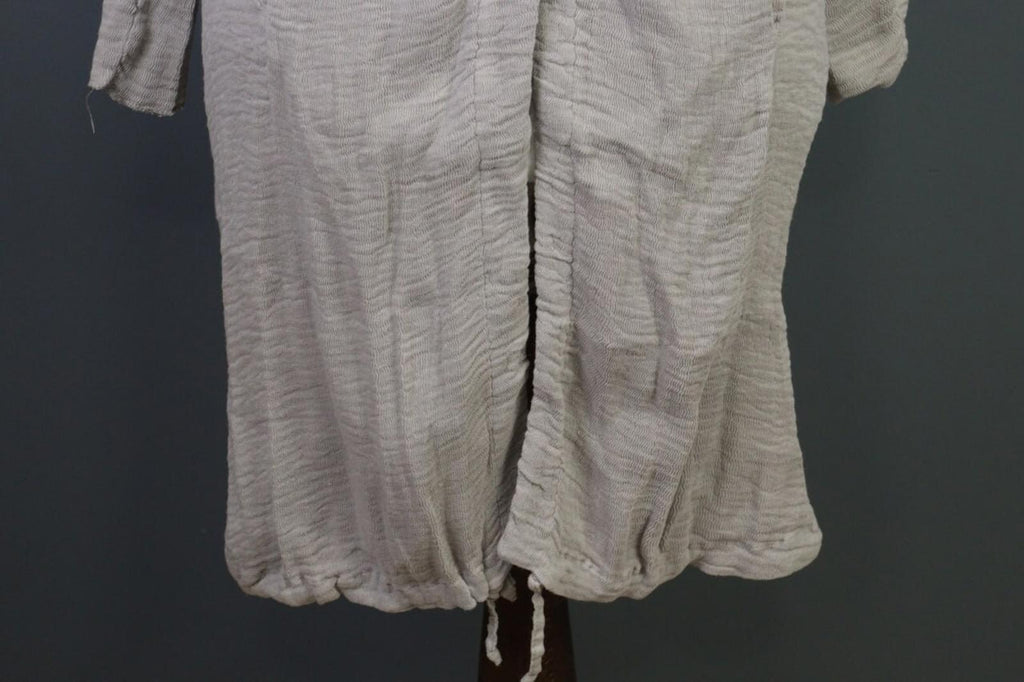 TRANSIT PAR SUCH Gray Linen Lagenlook Long Cardigan Sweater – Size 2