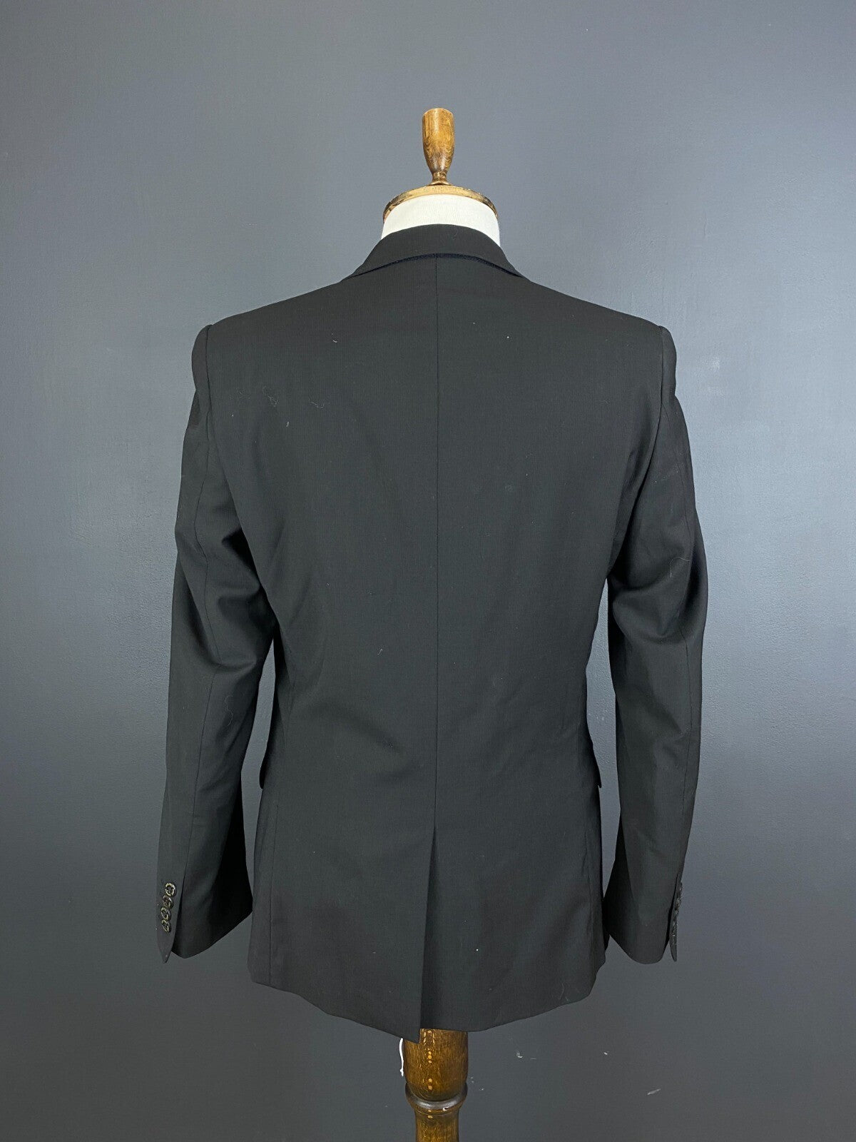 Versace Jeans Couture Black Wool 2 Button Sport Coat – Size M / EU 48 / US 38