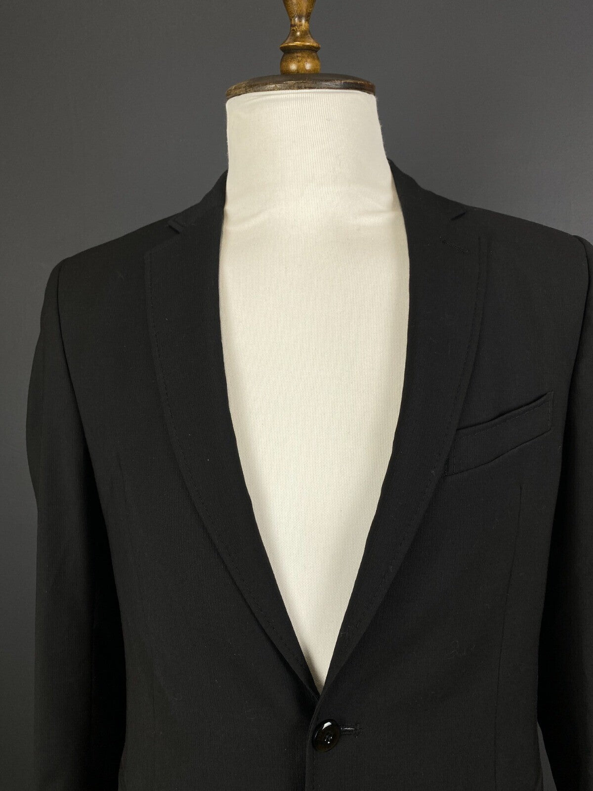 Versace Jeans Couture Black Wool 2 Button Sport Coat – Size M / EU 48 / US 38