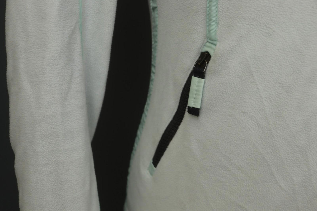 Used FRAUENSCHUH Blue Pockets Long Sleeve Full Zip Winter Soft Fleece Jacket – Size 1