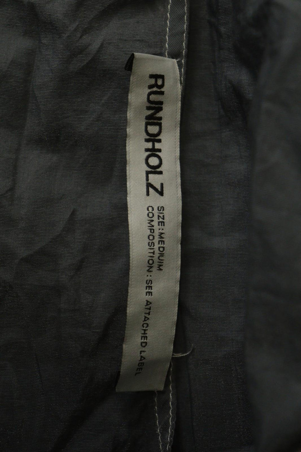 RUNDHOLZ Gray Round Neck Wide Strap Regular Fit Pullover Tank Top – Size M