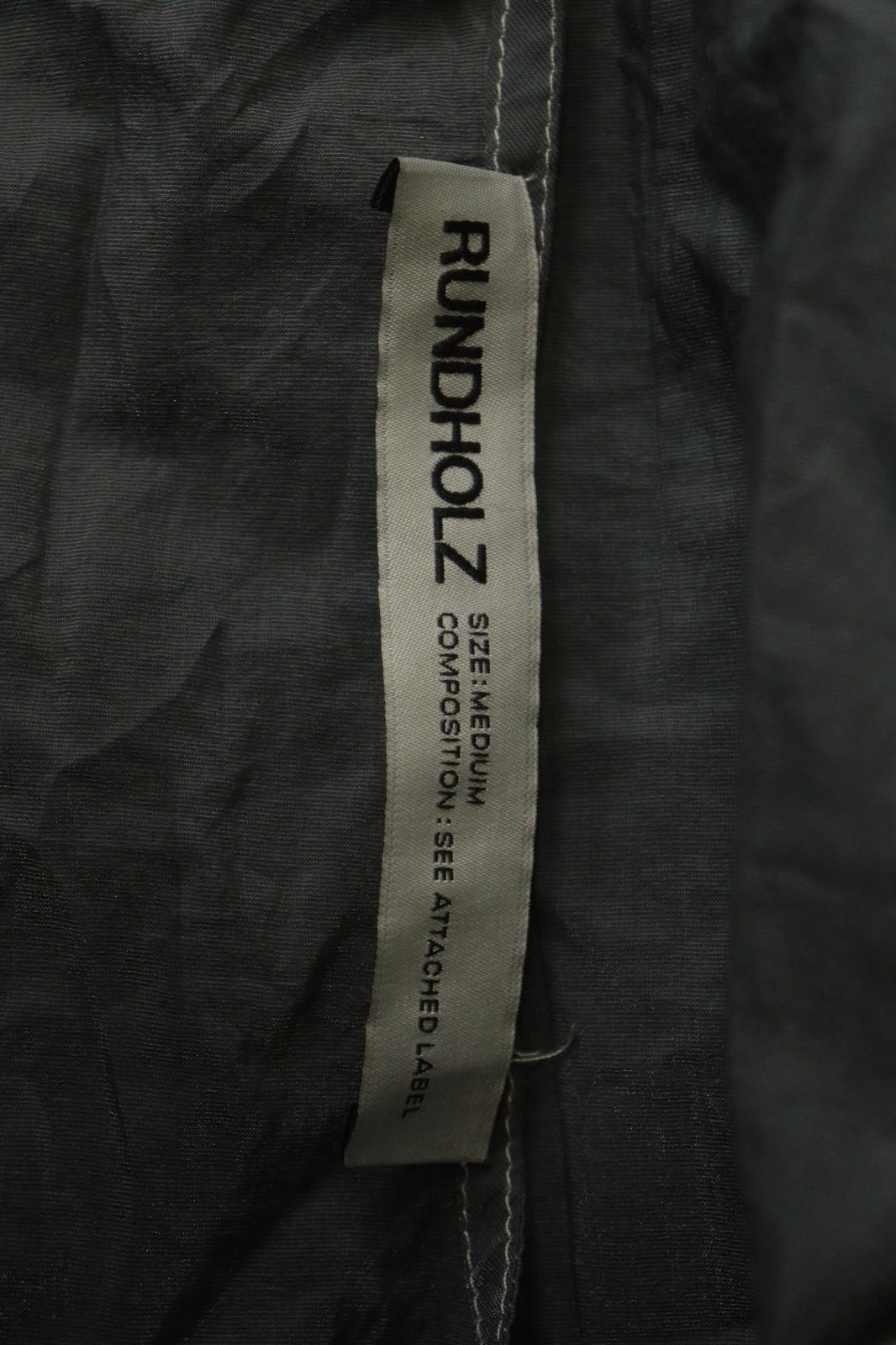 RUNDHOLZ Gray Round Neck Wide Strap Regular Fit Pullover Tank Top – Size M