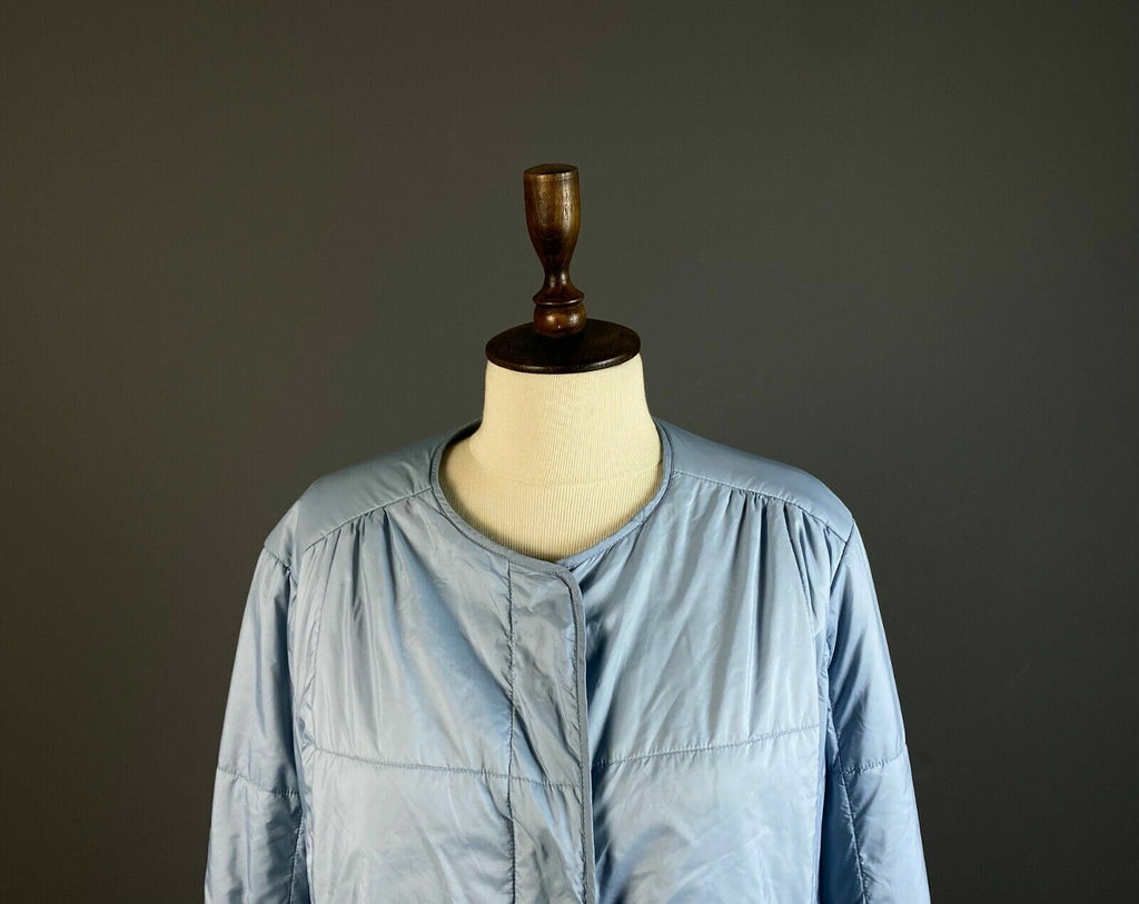 Weekend Max Mara Blue Quilted Nylon Jacket – Women's GB 8 / F 38 / USA 6