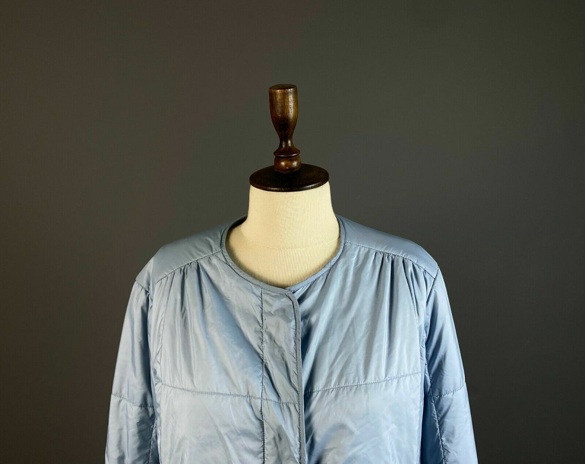 Weekend Max Mara Blue Quilted Nylon Jacket – Women's GB 8 / F 38 / USA 6